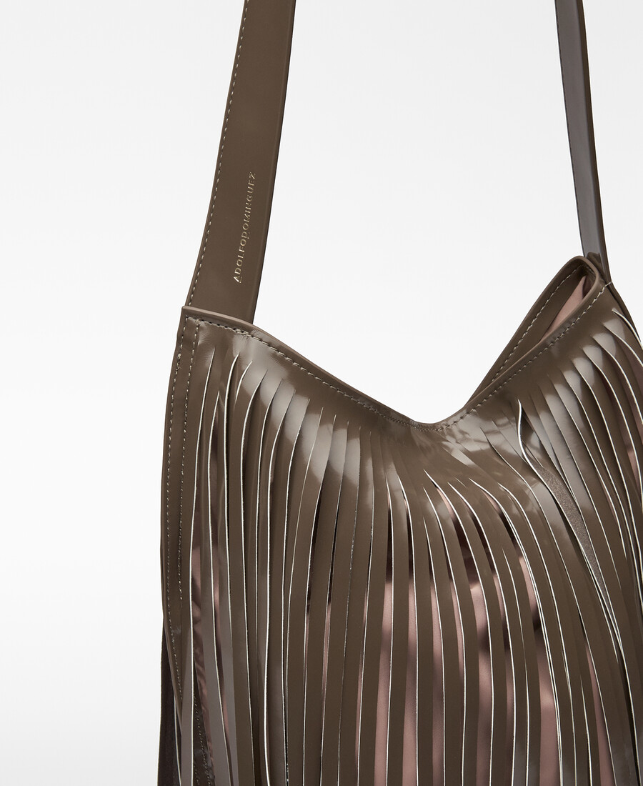 aqua lab 01 mittelgroße hobo-tasche für damen
