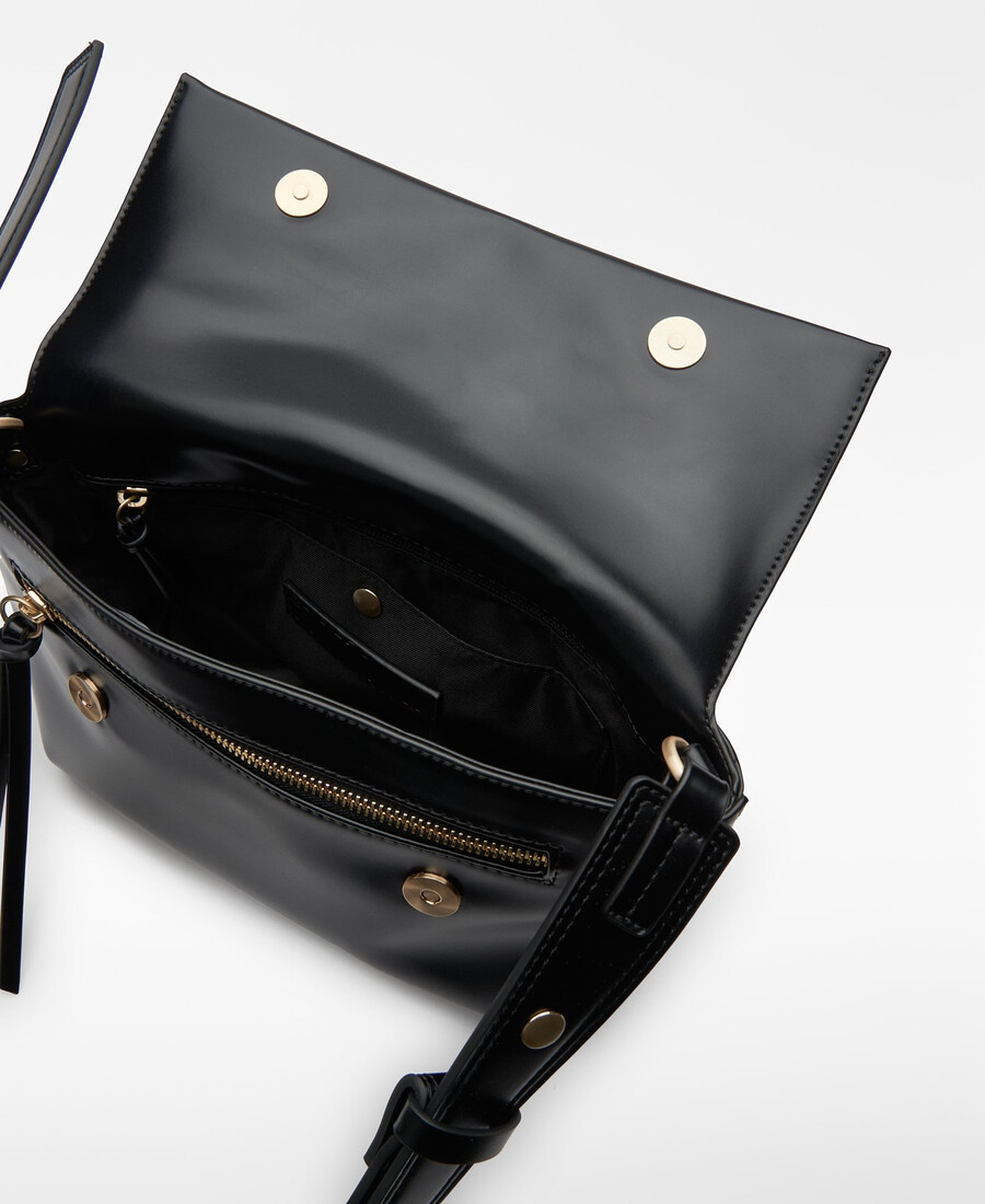 schultertasche aus lederkunstleder für damen