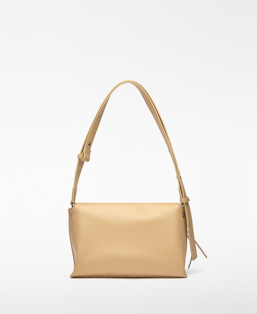 schultertasche aus lederkunstleder für damen