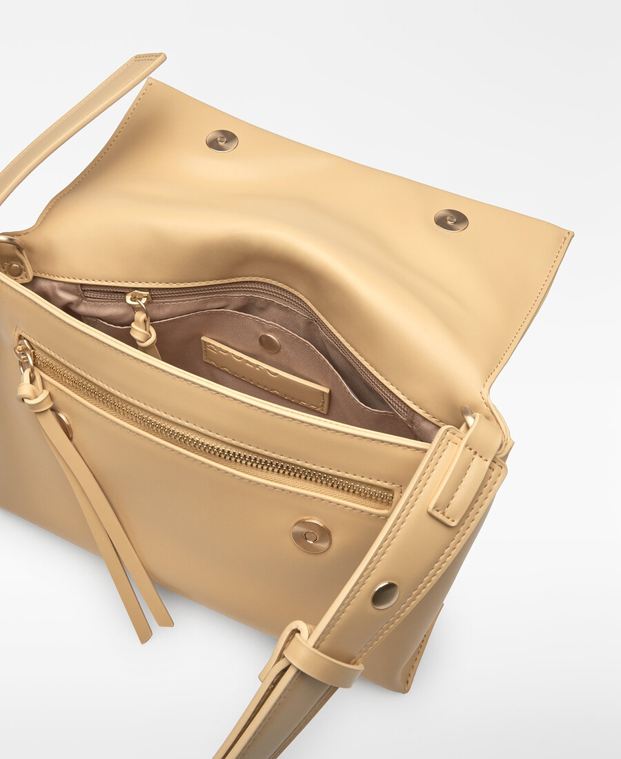 schultertasche aus lederkunstleder für damen