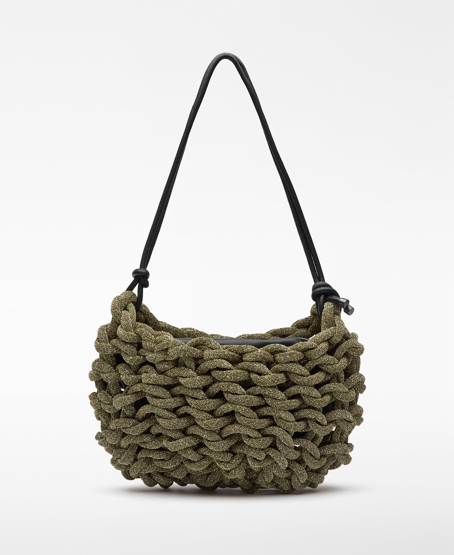 cocktailtasche im röhrenförmigen design für damen