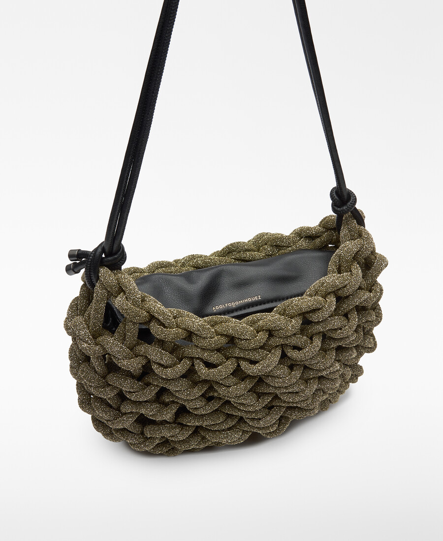 cocktailtasche im röhrenförmigen design für damen