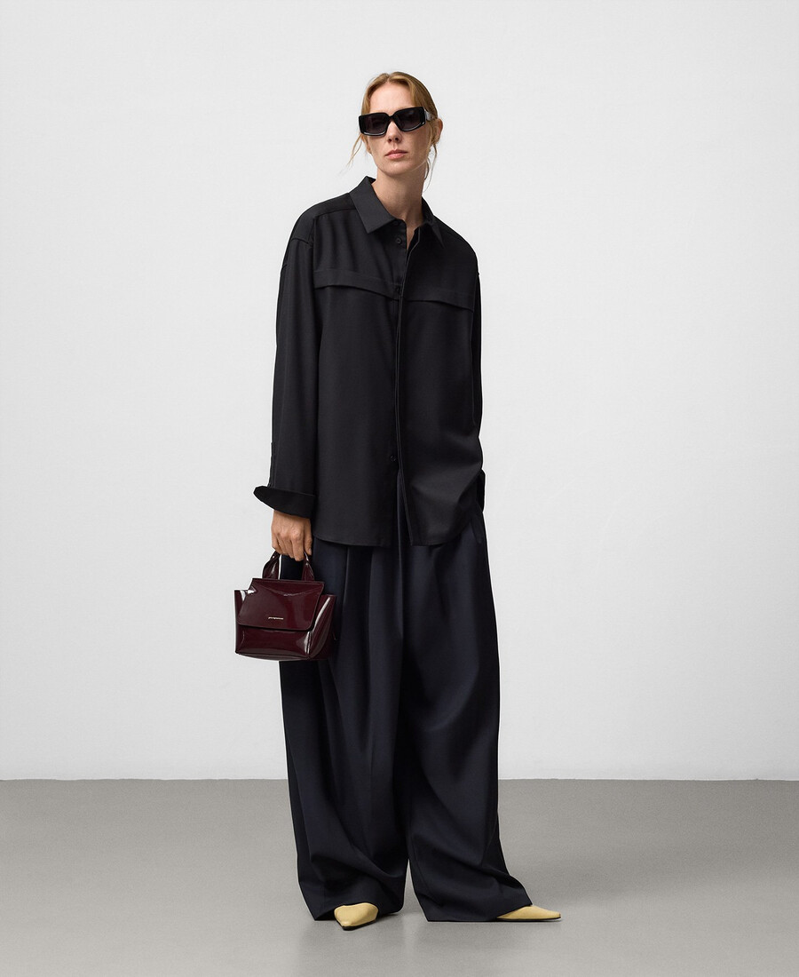 mica-lack-mini-tasche für damen