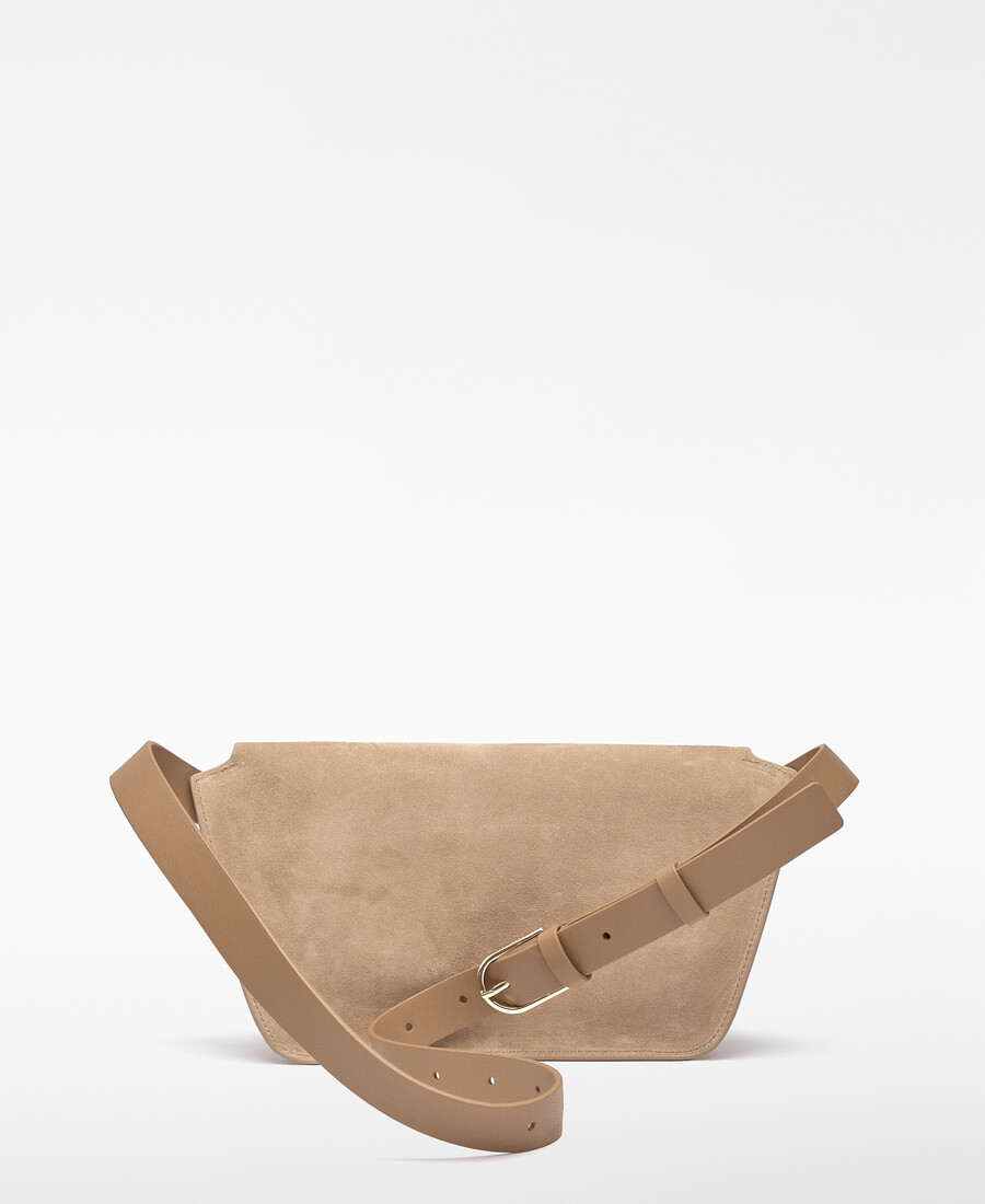 dorna wildleder-bauchtasche für damen