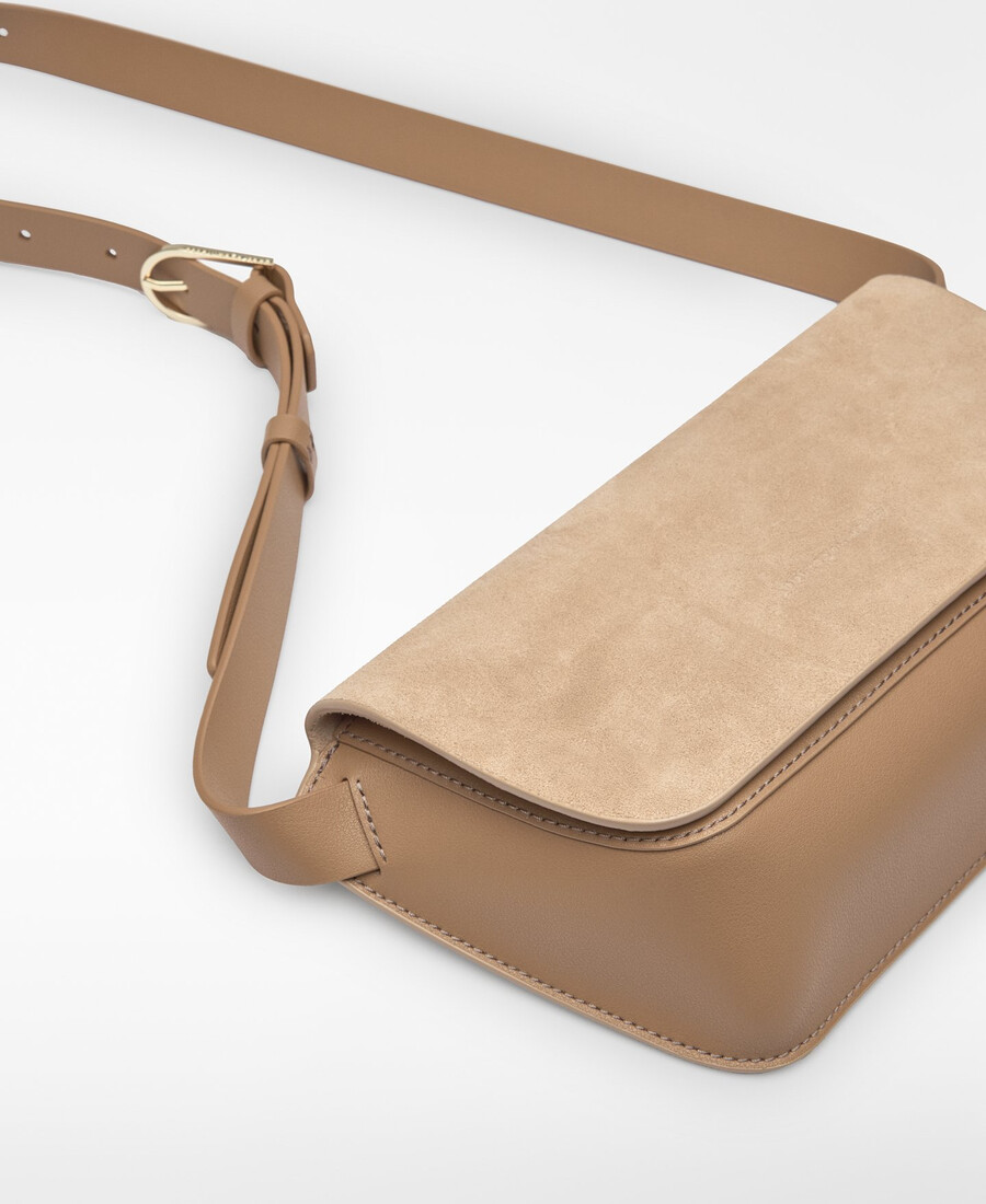 dorna wildleder-bauchtasche für damen