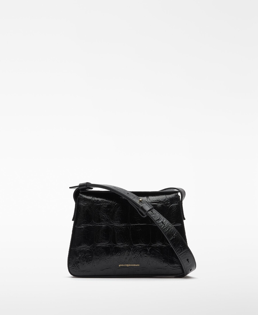 mini-tasche mit krokodilprägung von mica für damen