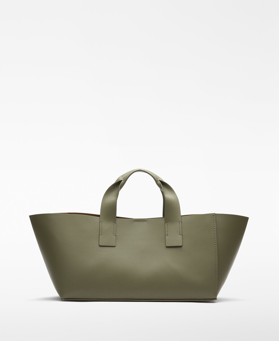 längliche handtasche aus glimmer für damen