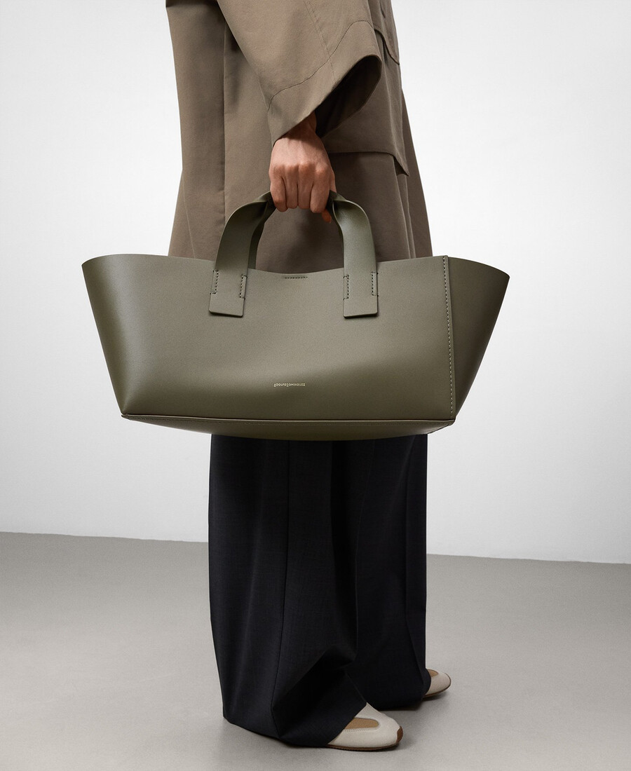 längliche handtasche aus glimmer für damen