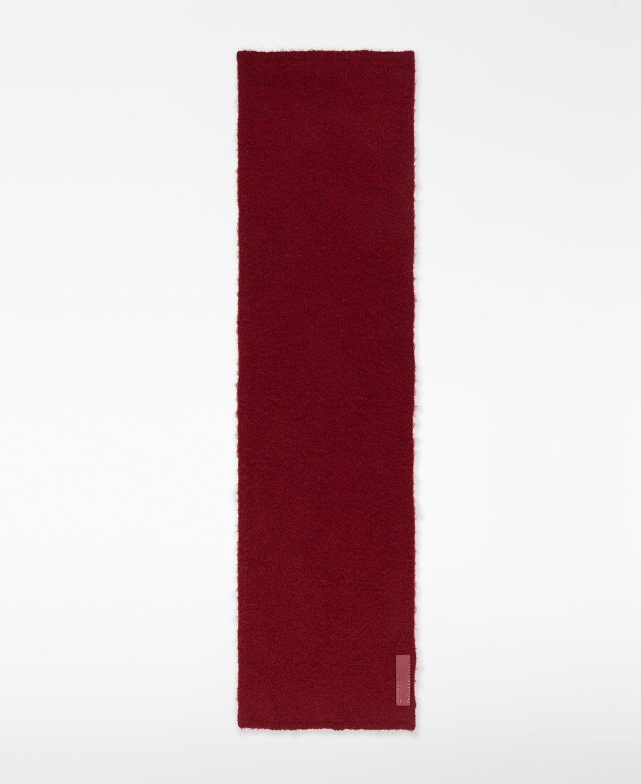 gebürsteter strickschal für damen