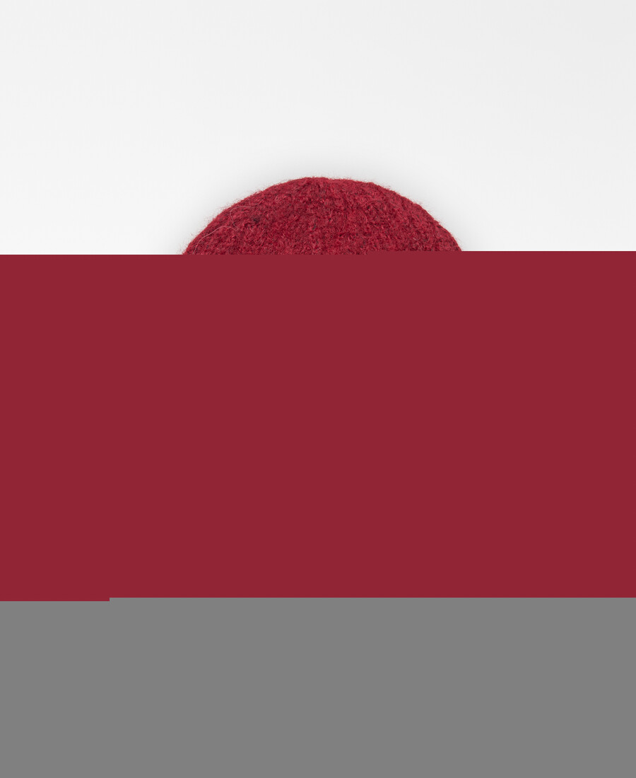 gerippte strickmütze für damen