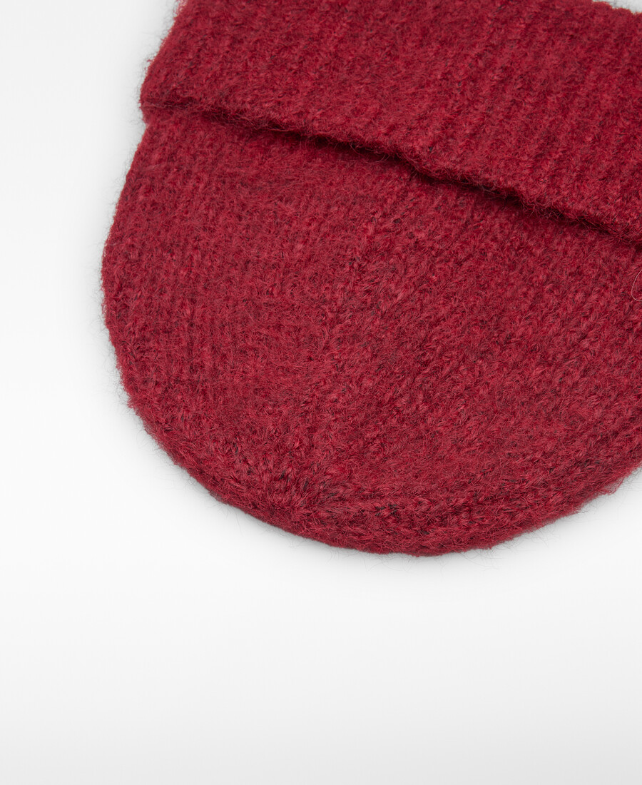 gerippte strickmütze für damen