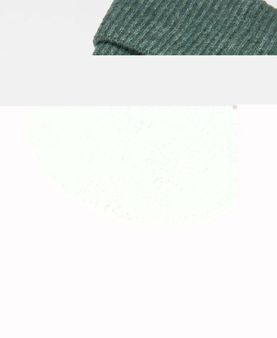 gerippte strickmütze für damen