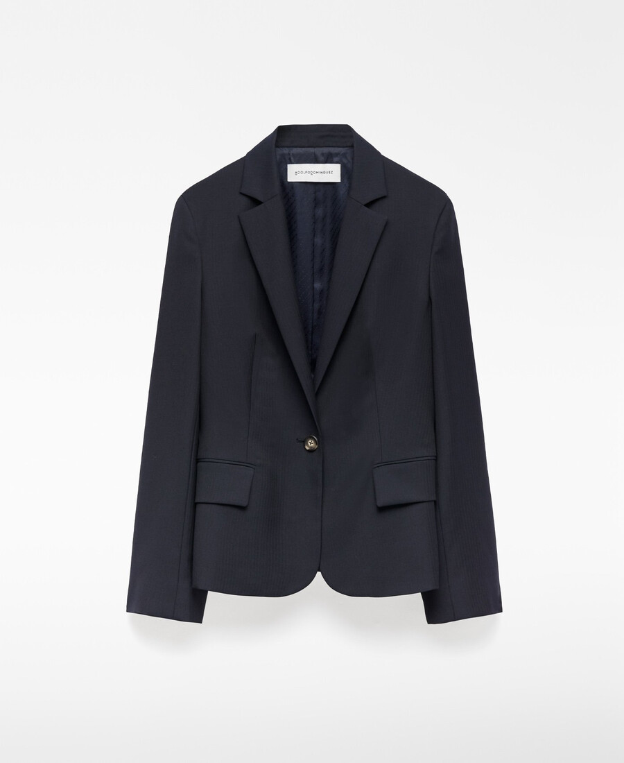 kurzer taillierter blazer für damen