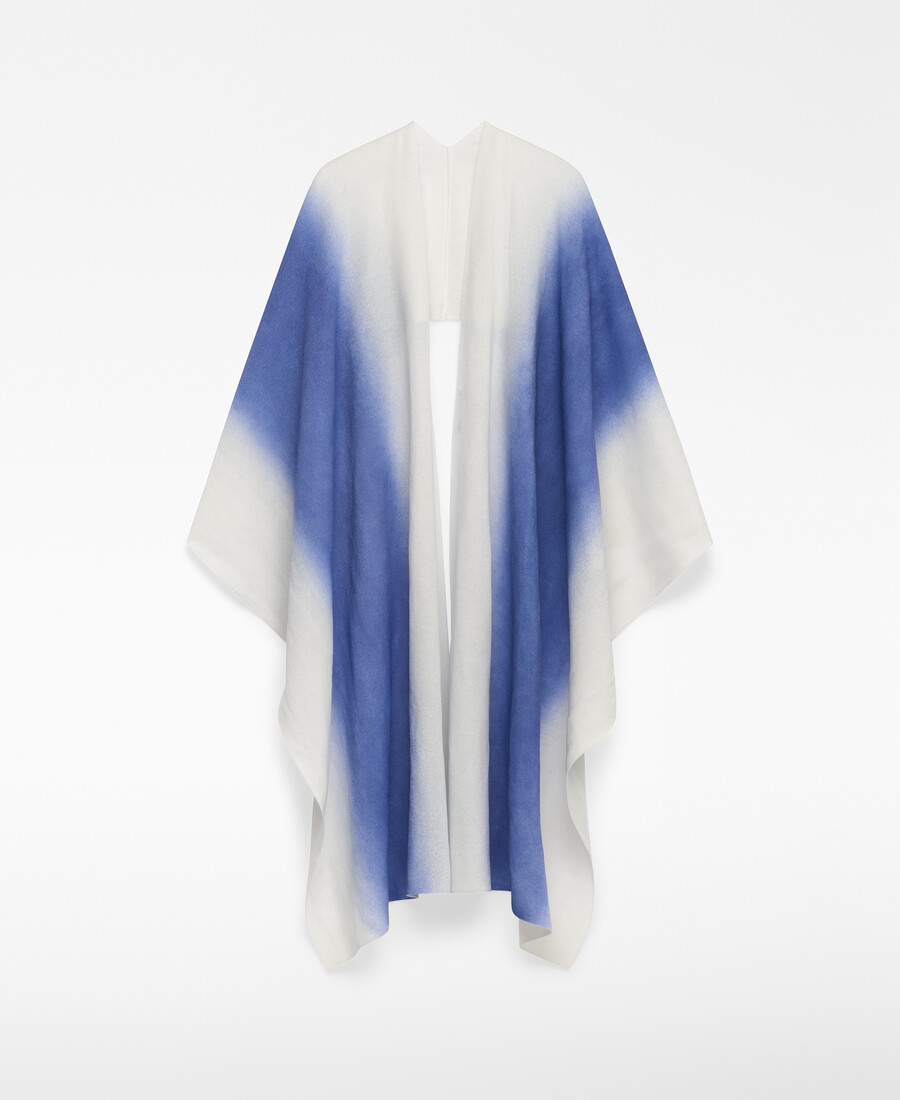 strickcape mit sprüheffekt für damen