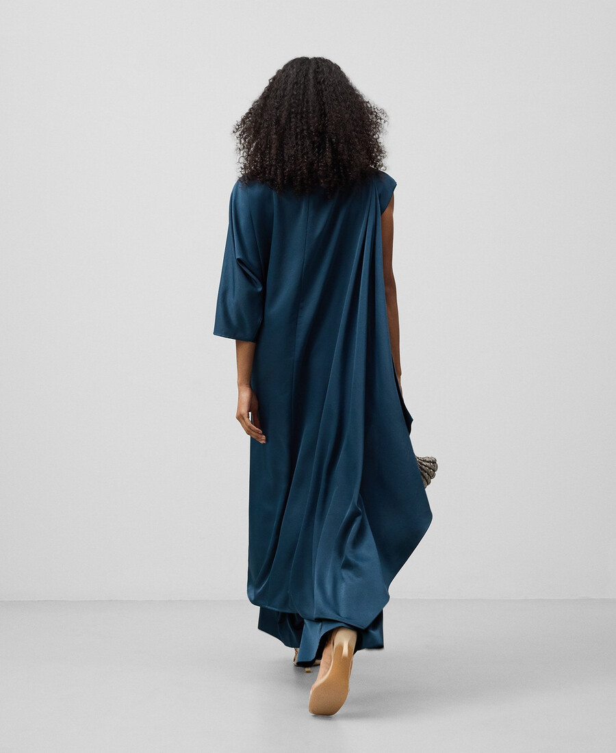 asymmetrischer cape-overall für damen