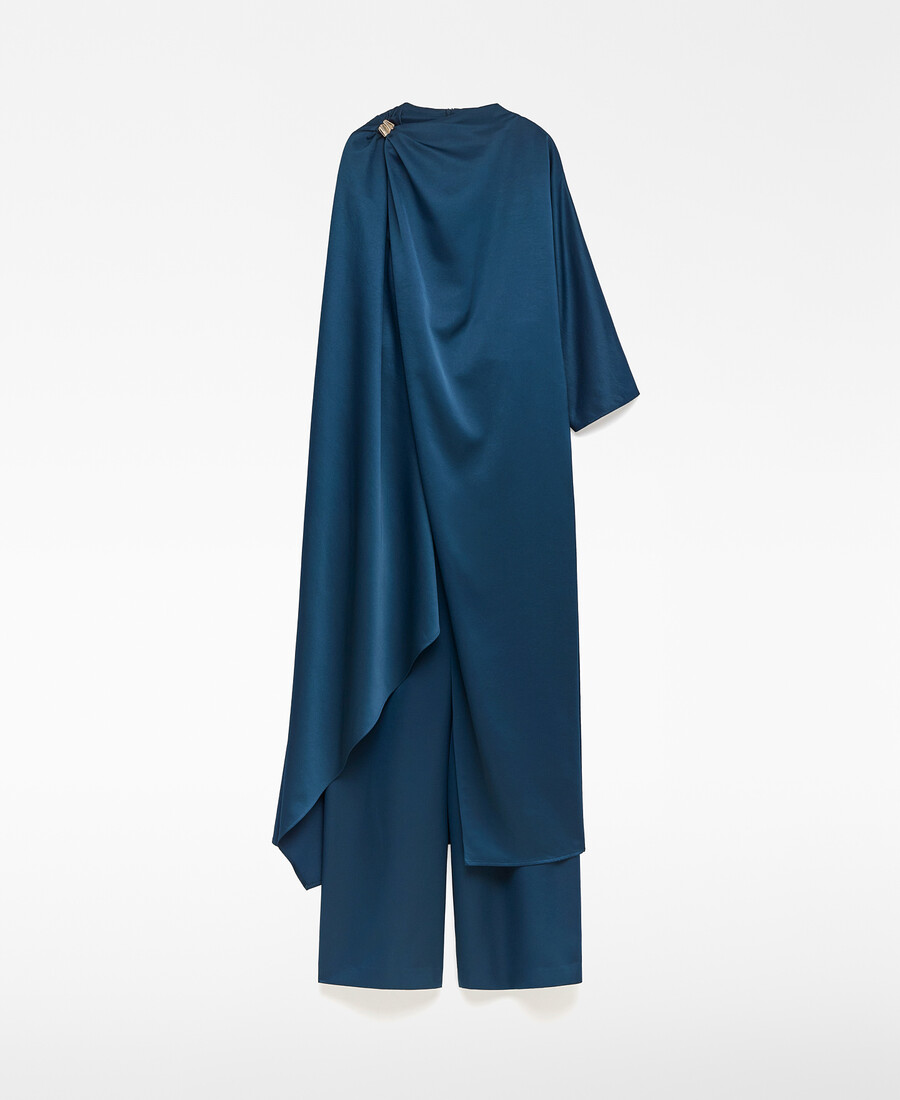 asymmetrischer cape-overall für damen