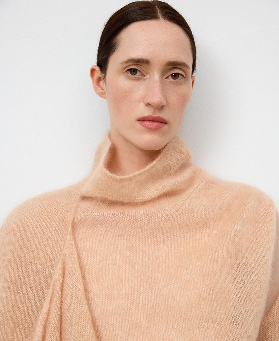 strickjacke mit schalkragen für damen