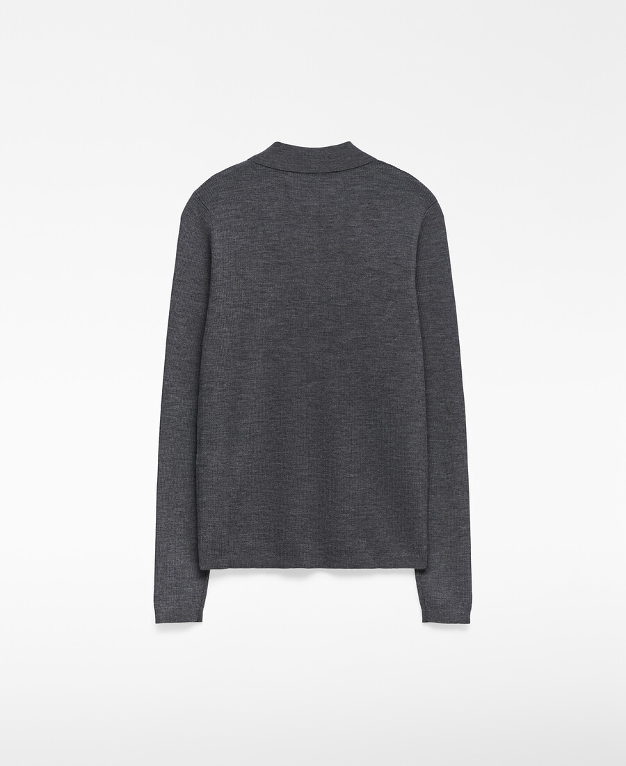 damen-cardigan aus merinowolle tailliert