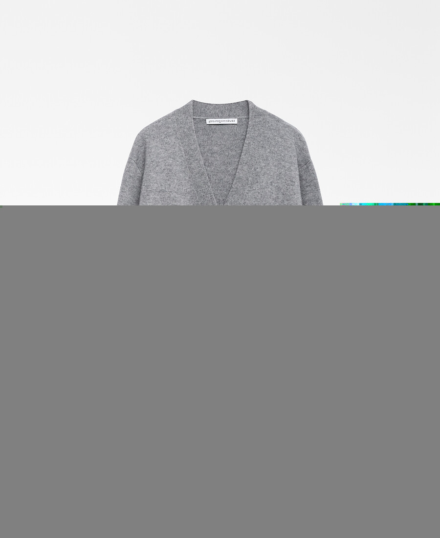 kurzer wollcardigan für damen