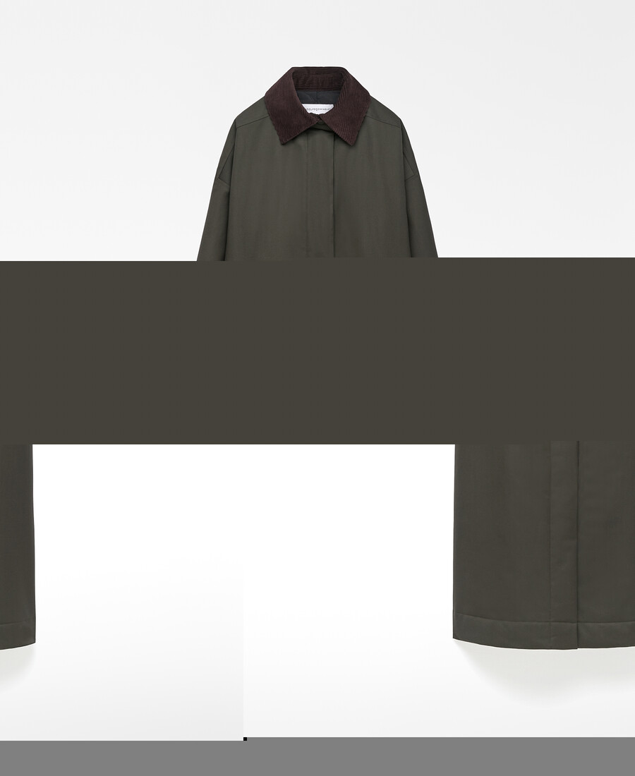 damenmantel mit weitem kragen