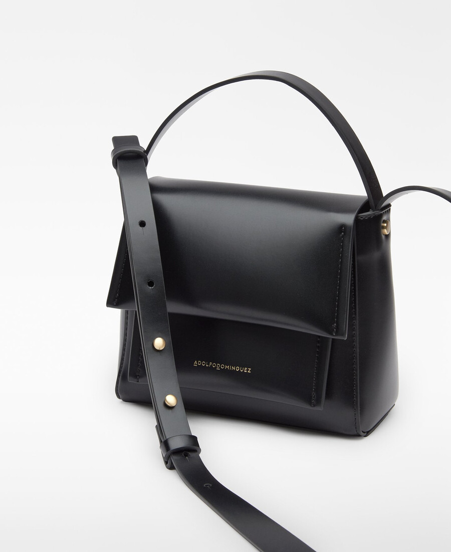 mini-umhängetasche aus ledernicht-leder für damen