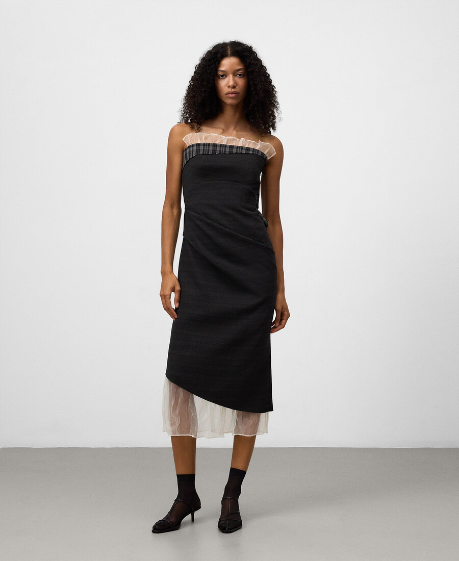 kombiniertes seekleid für damen