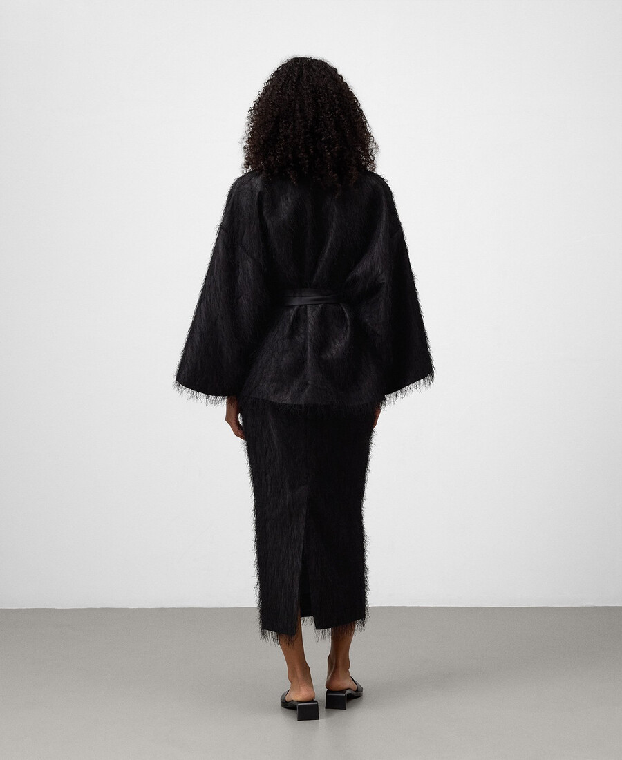 fransenkimonojacke für damen