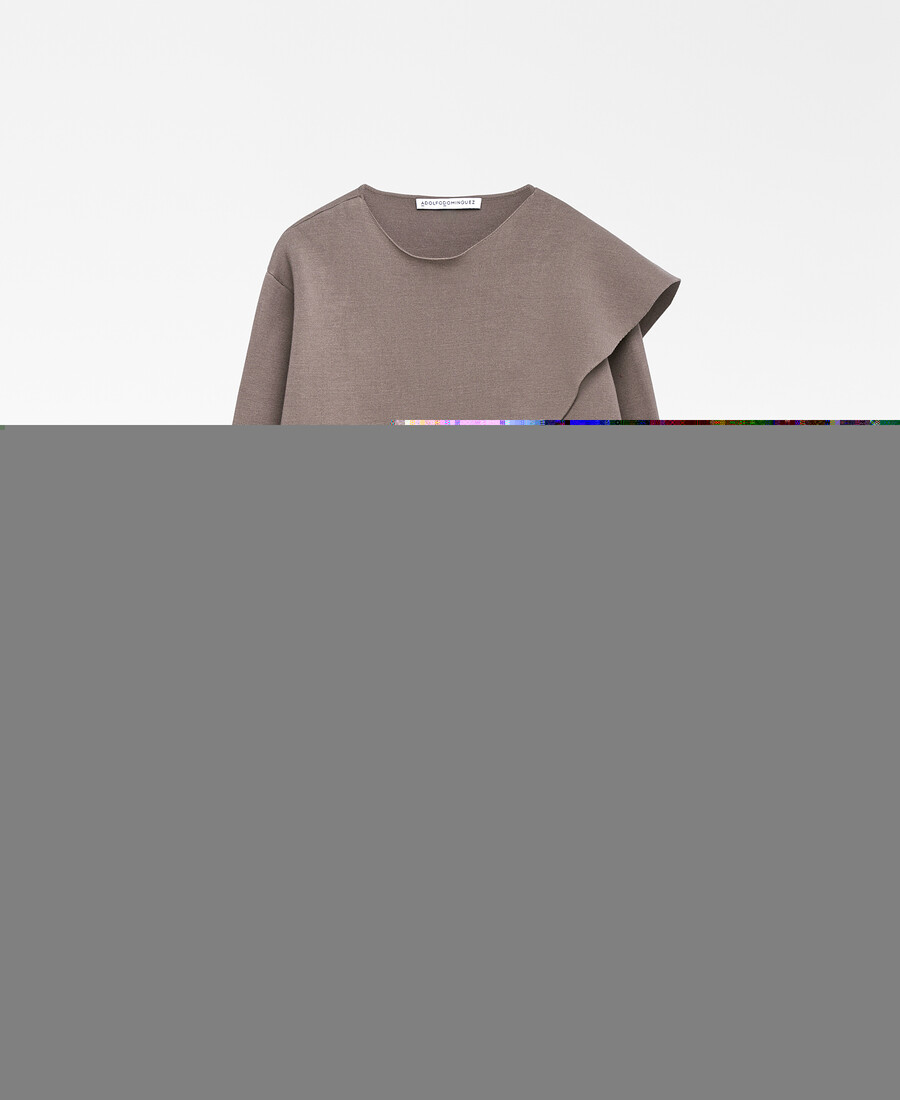 strickjacke mit schalkragen für damen
