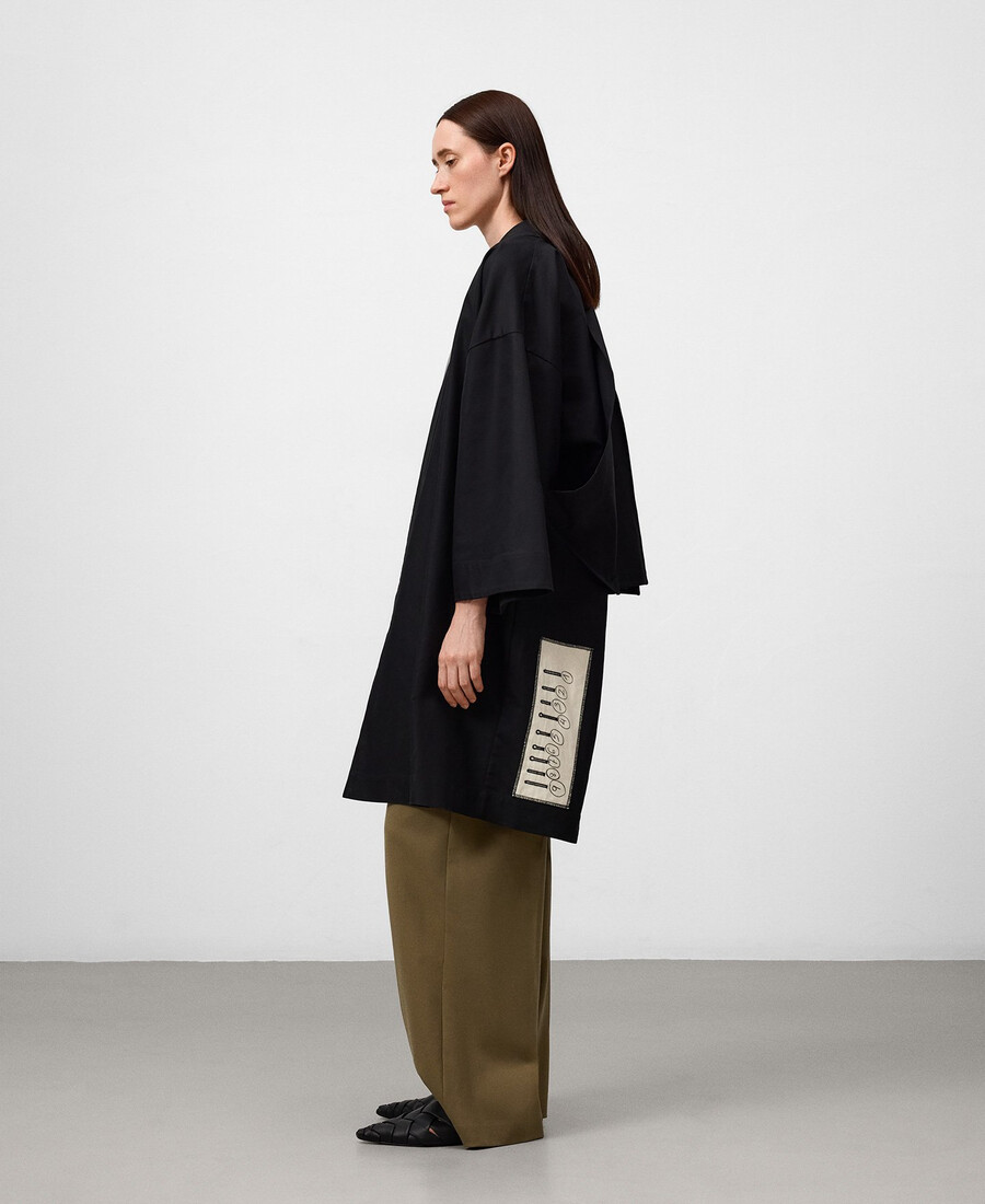 kimono mit dehnbarem joch für frauen