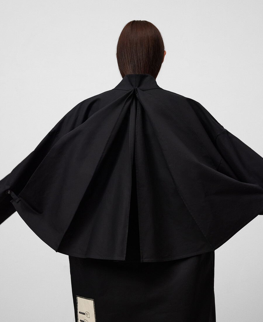 kimono mit dehnbarem joch für frauen