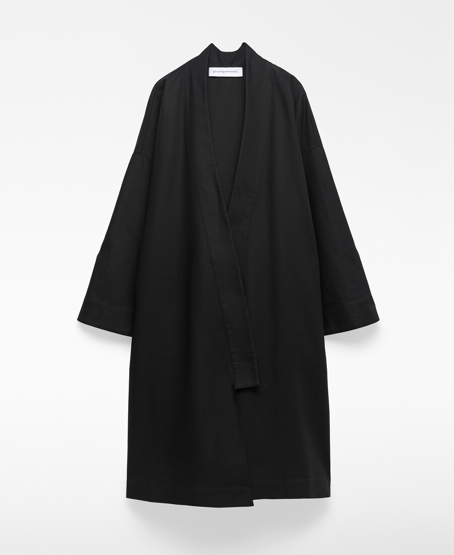 kimono mit dehnbarem joch für frauen