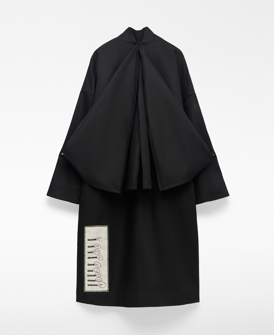kimono mit dehnbarem joch für frauen