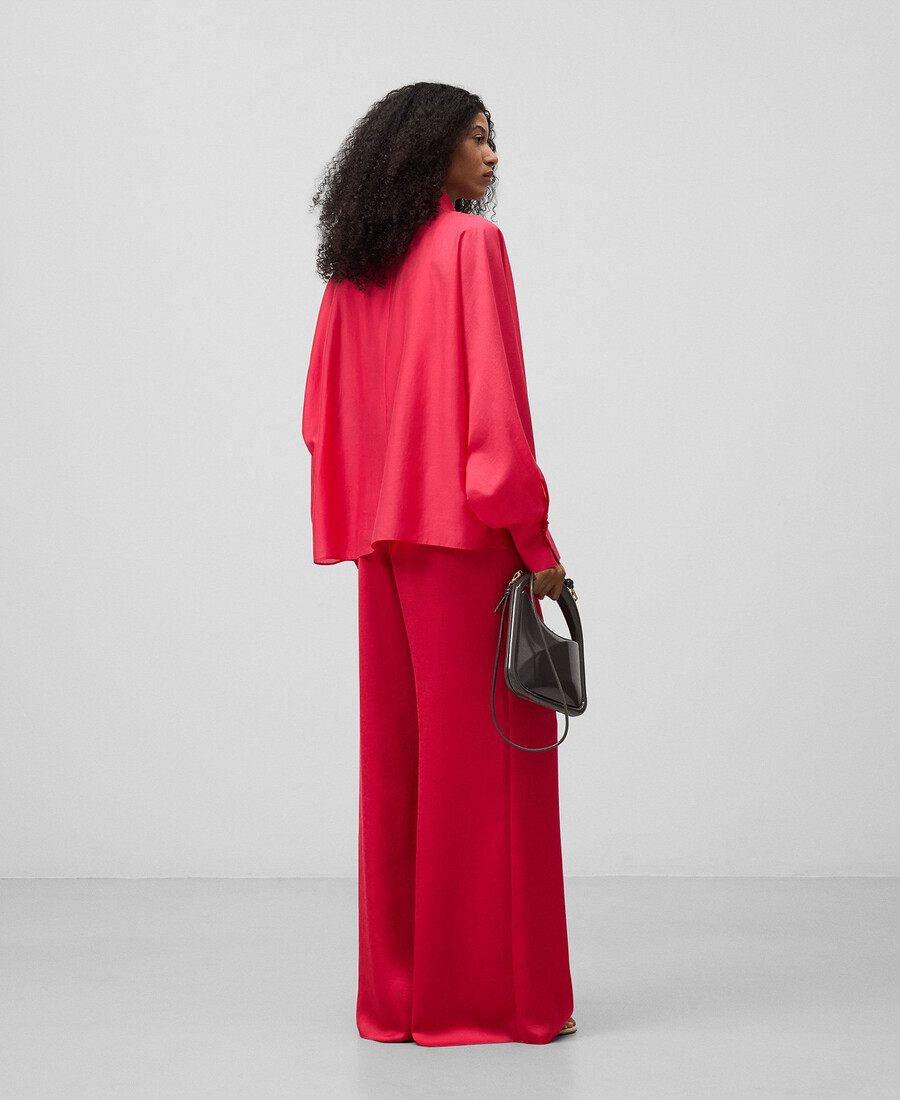 oversized-hemd leicht transparent für damen