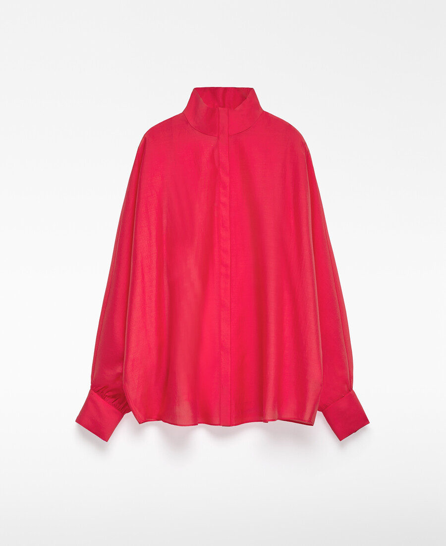 oversized-hemd leicht transparent für damen