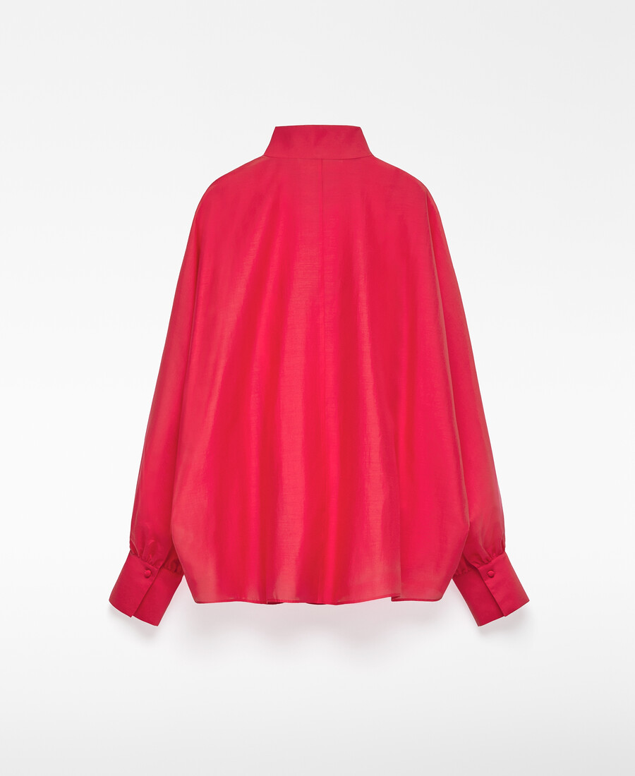 oversized-hemd leicht transparent für damen
