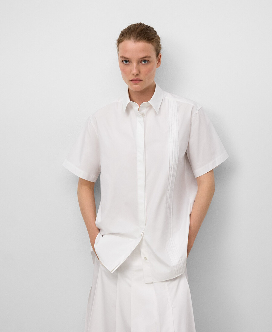 oversize-shirt aus bio-baumwolle für damen