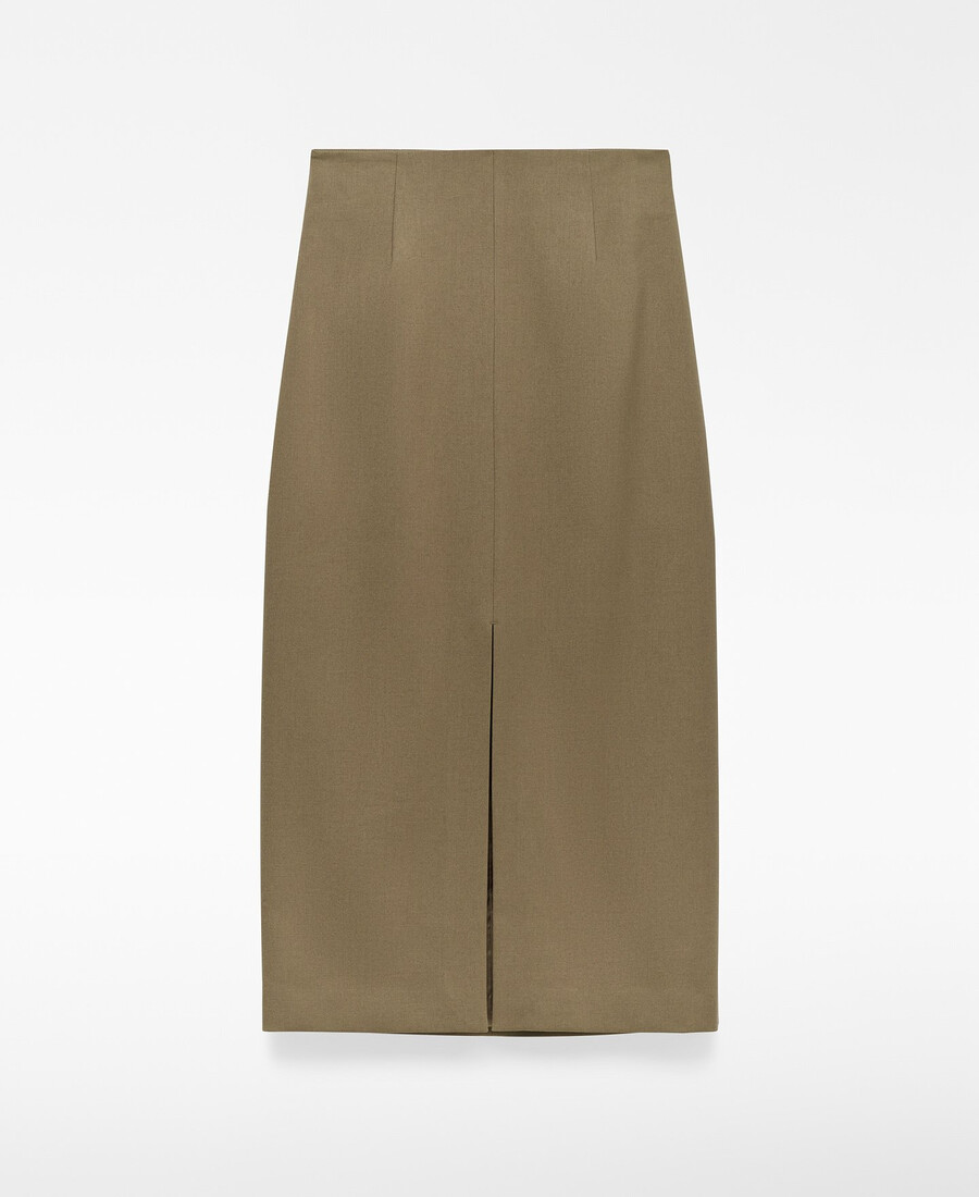 gerade geschnittener rock für damen
