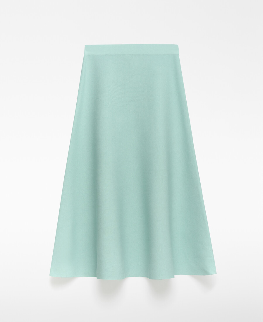 a-linien-strickrock für damen