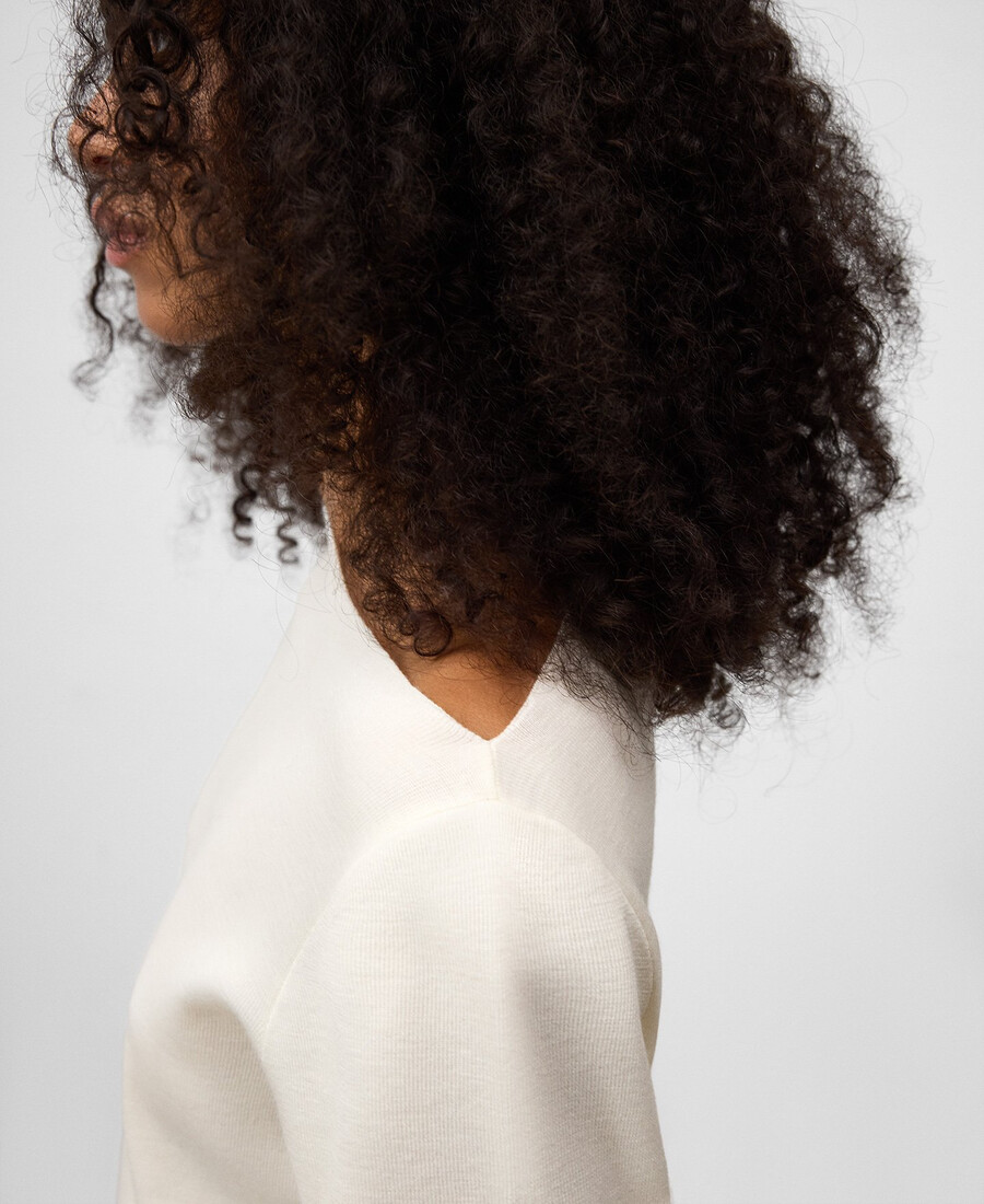 strickpullover mit asymmetrischem ausschnitt für damen