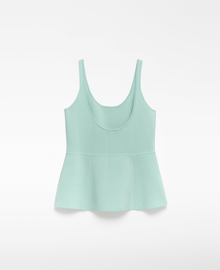 stricktop mit schößchen für damen
