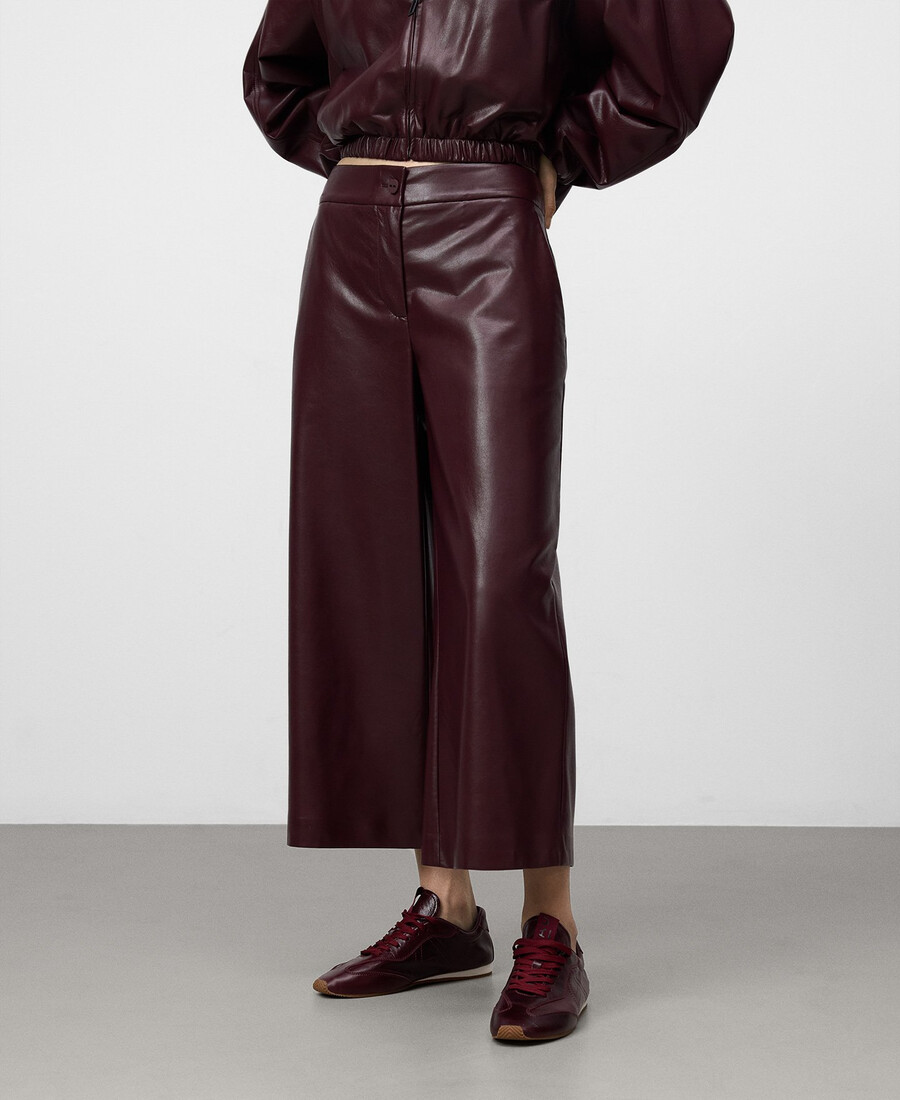 culotte-hose aus nicht-ledernem material für damen