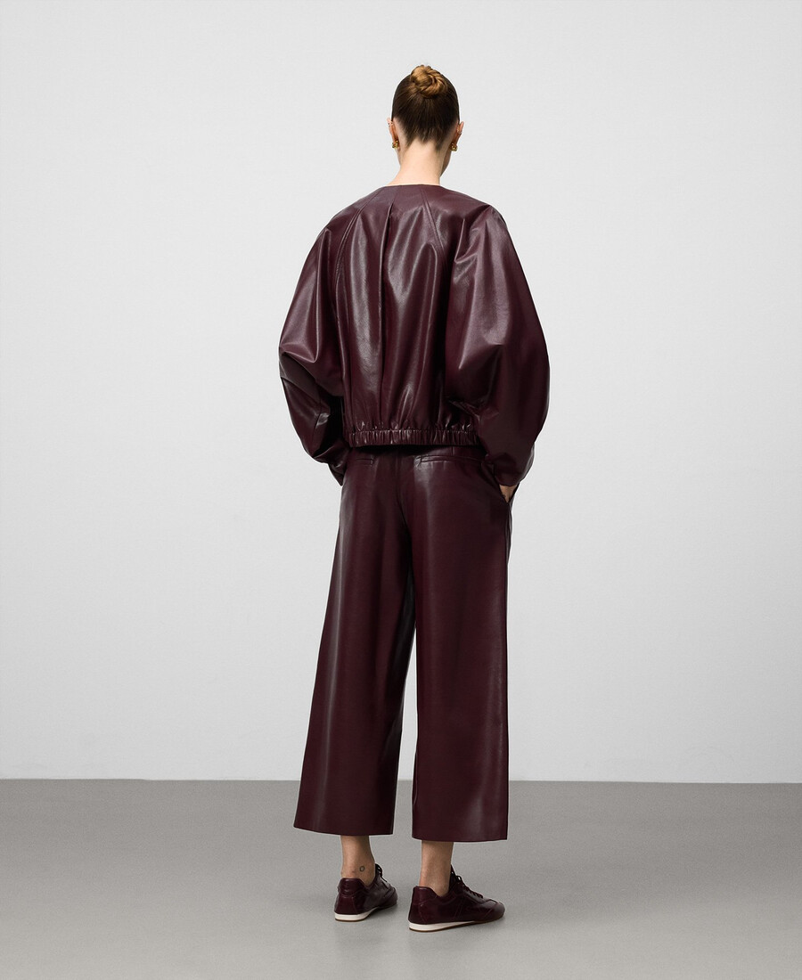 culotte-hose aus nicht-ledernem material für damen