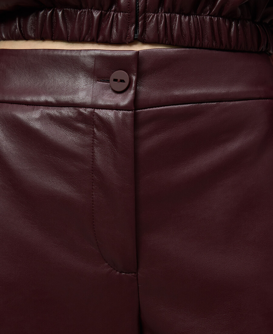 culotte-hose aus nicht-ledernem material für damen