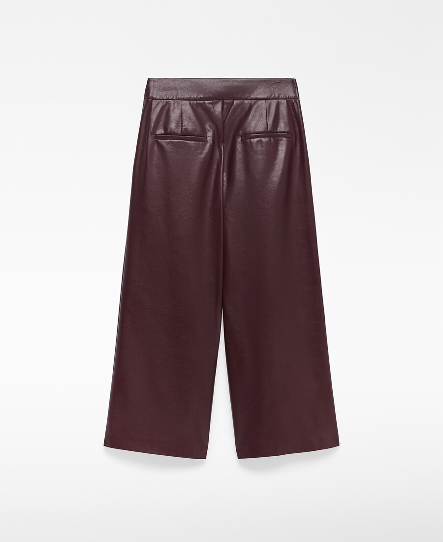 culotte-hose aus nicht-ledernem material für damen