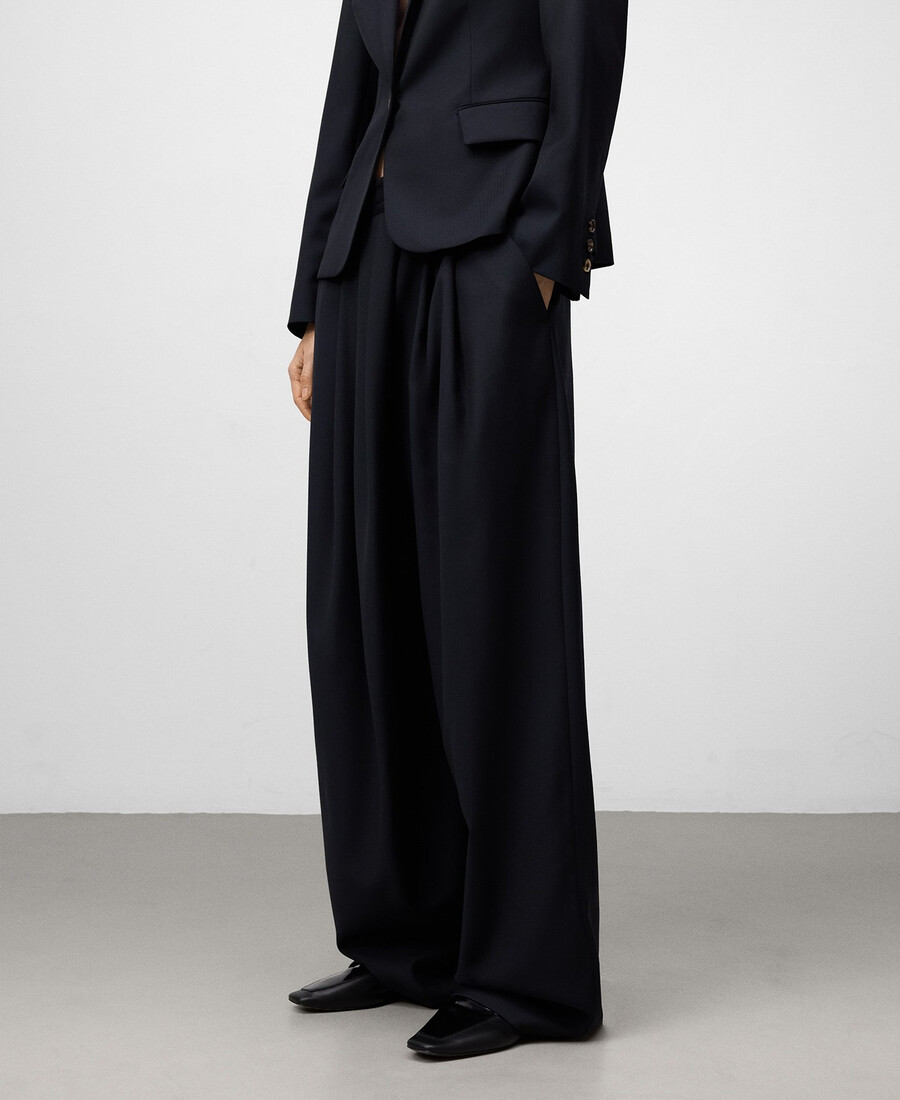 taillierte wickelhose für damen