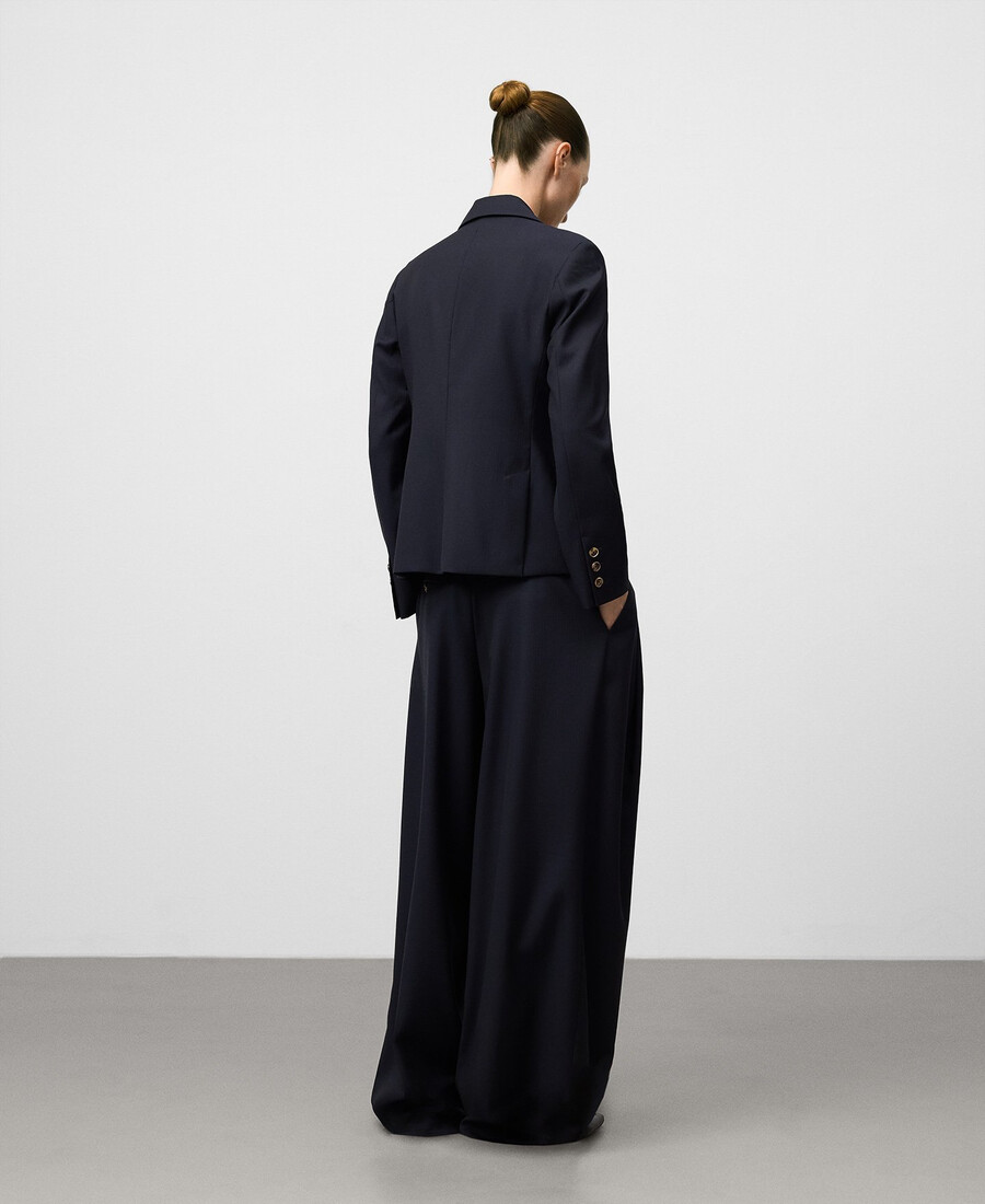 taillierte wickelhose für damen
