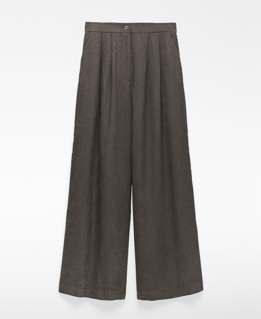 cordhose mit weitem bein für damen