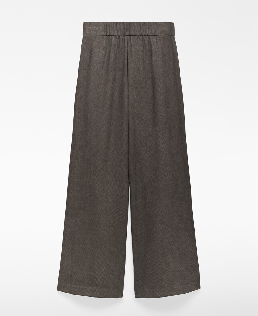 cordhose mit weitem bein für damen