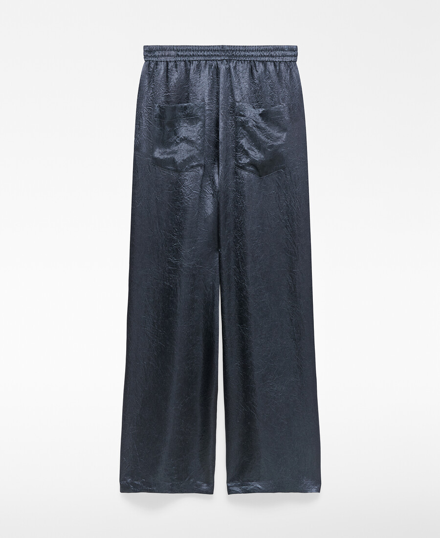damen-pyjamahose aus satin