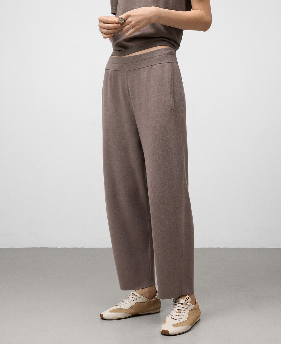 strick-jogginghose für damen